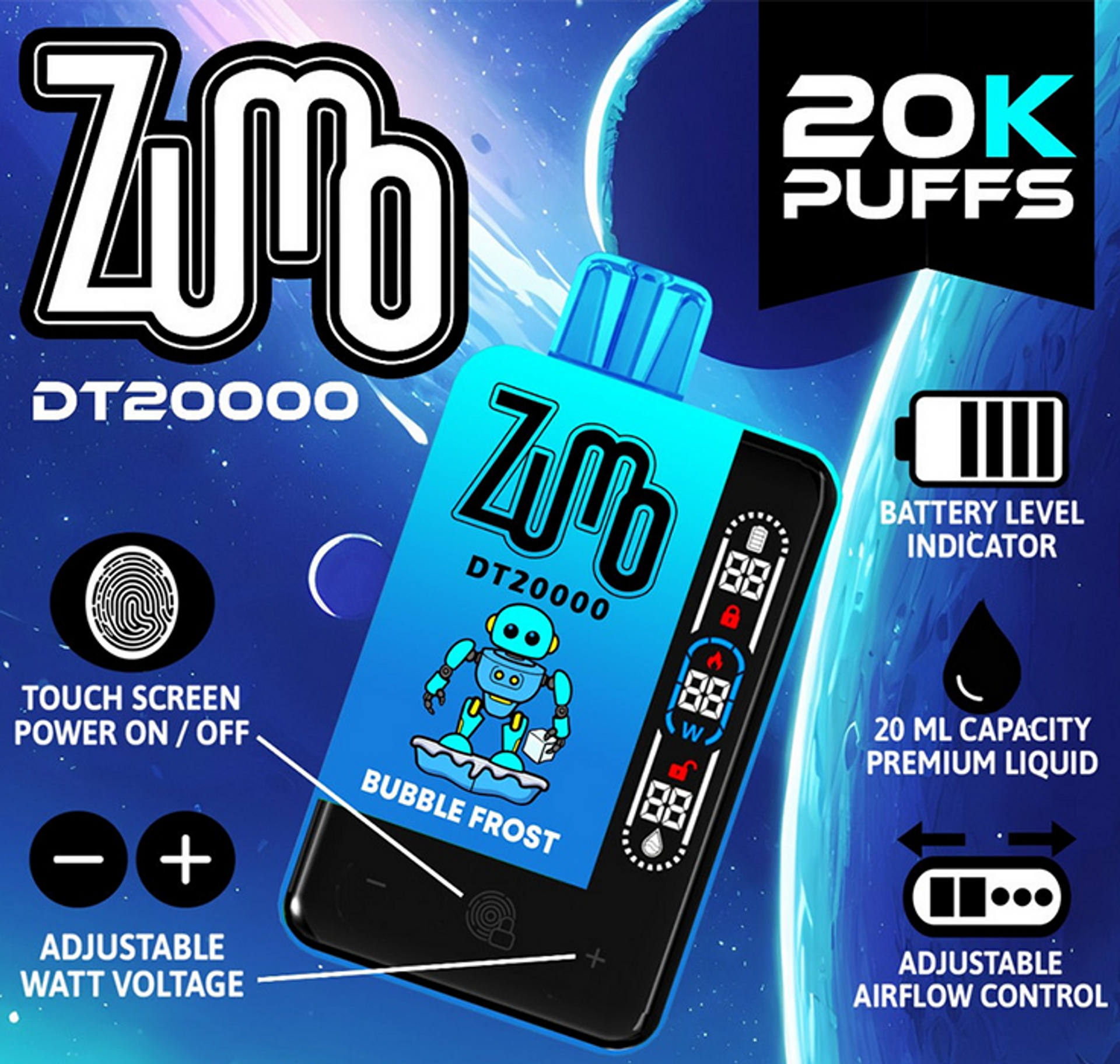 MORF Bar Touch Disposable 20,000 Puffs | SMOK AJ Vapes Mx Australia MORF Bar Touch Disposable 20,000 Puffs | SMOK AJ Vapes Mx Australia