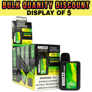 breeze pro vape - 10 pack Breeze Pro Zero Nic Disposable Vape 2000 Puffs 10-Pack | Nicotine-Free  Vaping