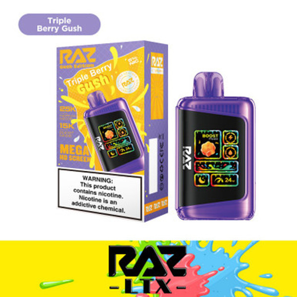 RAZ LTX GUSH 25,000 PUFFS VAPE