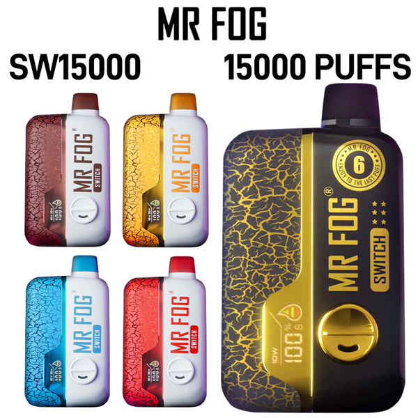 MR FOG SWITCH SW15000 15,000 PUFFS VAPE - PACK OF 5