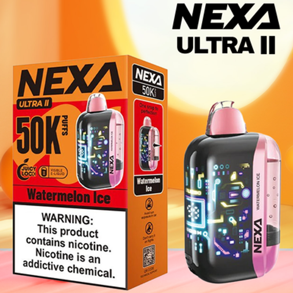 NEXA ULTRA II 50,000 PUFFS DISPOSABLE NEXA ULTRA II 50,000 PUFFS DISPOSABLE