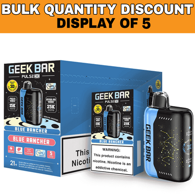 GEEK BAR PULSE X 25,000 PUFFS - 5 PACK