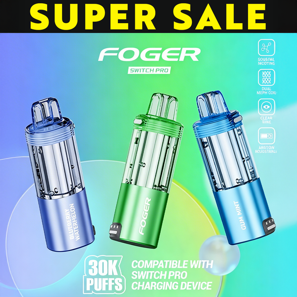 FOGER SWITCH PRO 30,000 PUFFS (POD ONLY)