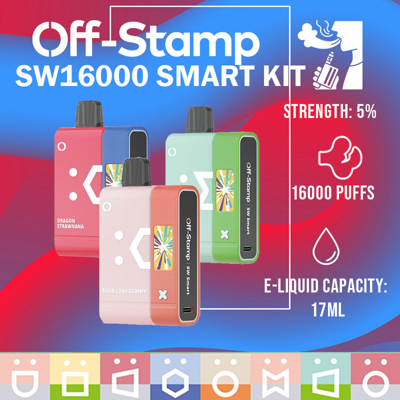 OFF STAMP SW16000 16,000 PUFFS VAPE - FULL KIT