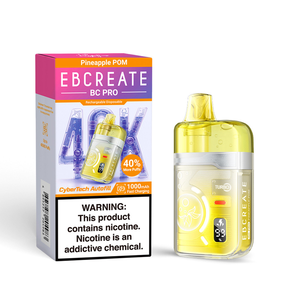 EBCREATE BC PRO 40,000 PUFFS VAPE EBCREATE BC PRO 40,000 PUFFS VAPE
