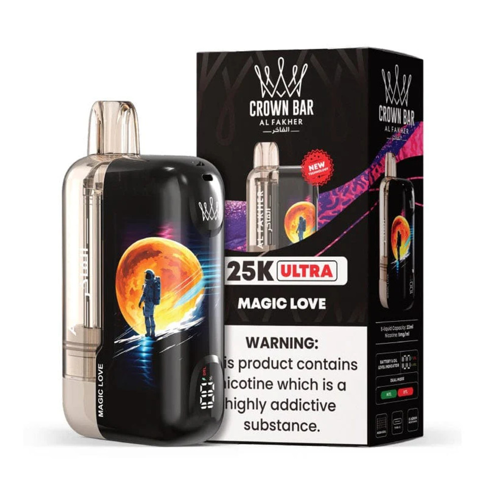 AL FAKHER CROWN BAR ULTRA 25,000 PUFFS DISPOSABLE