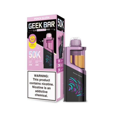 GEEK BAR CLIO PLATINUM 50,000 PUFFS DISPOSABLE VAPE (POD ONLY)