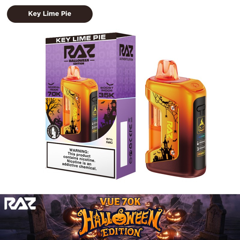 RAZ VUE 70,000 PUFFS (FULL KIT) DISPOSABLE VAPE (HALLOWEEN EDITION)