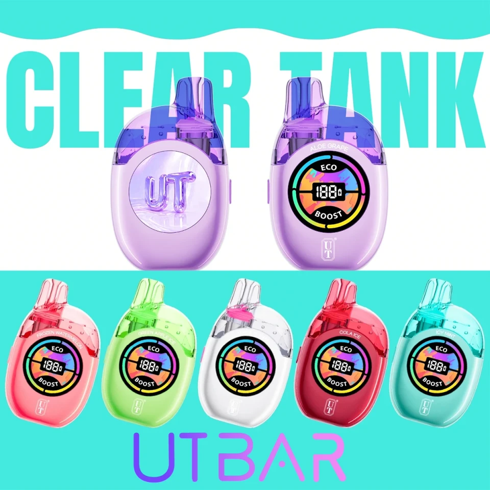 UT BAR 50,000 PUFFS CLEAR TANK DISPOSABLE VAPE