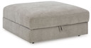 Aslan Court - Sectional With Ottoman Set