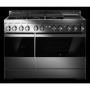 Jennair® 48" NOIR™ Gas Professional-Style Range with Chrome-Infused Griddle JGRP548HM