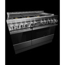 Jennair® 48" NOIR™ Gas Professional-Style Range with Chrome-Infused Griddle JGRP548HM