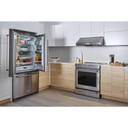 Kitchenaid® 20 cu.ft. 36-Inch Width Counter-Depth French Door Refrigerator with Interior Dispense KRFC300ESS