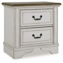 Blendon - Two-tone - Two Drawer Night Stand