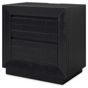 Londer - Black - Two Drawer Night Stand