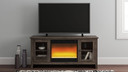Arlenbry - TV Stand With Fireplace