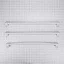 French Door Refrigerator Handle Kit, White W10716729