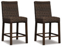 Paradise Trail - Medium Brown - Barstool (Set of 2)