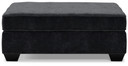 Lavernett - Charcoal - Oversized Accent Ottoman