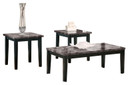 Maysville - Black - Occasional Table Set (Set of 3)