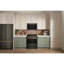 Kitchenaid® 5.0 Cu. Ft. Smart Slide-in Gas Range with Convection Cooking Modes and 2-in-1 Burner KSGS530SBE