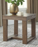 Cariton - Gray - Square End Table