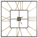 Thames - Black / Gold Finish - Wall Clock