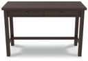 Camiburg - Warm Brown - Home Office Desk - Standalone