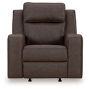 Lavenhorne - Granite - Rocker Recliner - Faux Leather