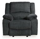 Draycoll - Slate - Power Rocker Recliner - Fabric
