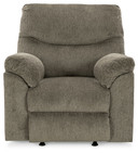 Alphons - Putty - Rocker Recliner - Fabric