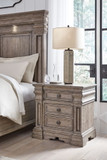Blairhurst - Light Grayish Brown - Three Drawer Night Stand