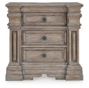 Blairhurst - Light Grayish Brown - Three Drawer Night Stand