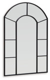 Evengton - Black - Accent Mirror