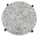 Tellrich - Black / White - Accent Table