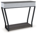 Sethlen - Gray / Black - Console Sofa Table