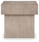 Jorlaina - Light Grayish Brown - Square End Table