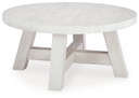 Jallison - Off White - Round Cocktail Table
