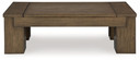 Rosswain - Warm Brown - Lift Top Cocktail Table