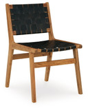 Fortmaine - Brown / Black - Dining Room Side Chair (Set of 2)