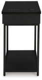 Gemmet - Black - Accent Table
