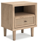 Cielden - Two-Tone - One Drawer Night Stand