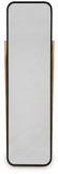 Bronick - Black / Brown - Floor Mirror
