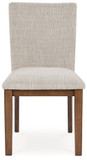 Kraeburn - Beige / Brown - Dining Upholstered Side Chair (Set of 2)