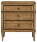 Sharlance - Brown - Three Drawer Night Stand