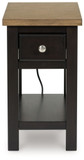 Drazmine - Brown - Chair Side End Table