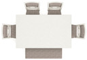 Erinberg - Antique White - Dining Room Table Set (Set of 6)