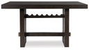 Burkhaus - Rectangular Counter Table Set