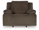 Top Tier - Chocolate - Rocker Recliner - Fabric