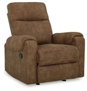 Edenwold - Brindle - Rocker Recliner - Faux Leather